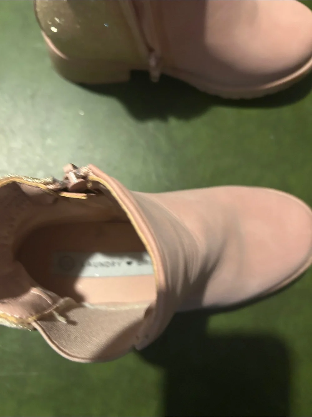 Laundry By Shelli Segal Girls Pink Ankle Boots